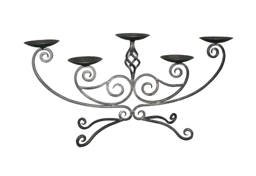 [PDC-013] Scrollwork Pillar Candleabra