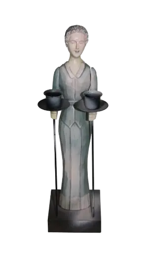 [PDC-014] Edwardian Doll Candle Holder