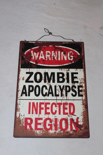 [PDG-004] Zombie Warning Sign