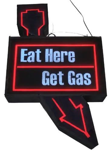 [PDG-017] Gas Sation Sign