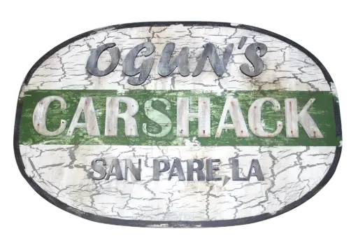 [PDG-026] Car Shack Sign