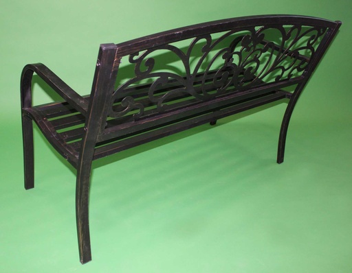 [PFB-020] Black Scrollwork Bench