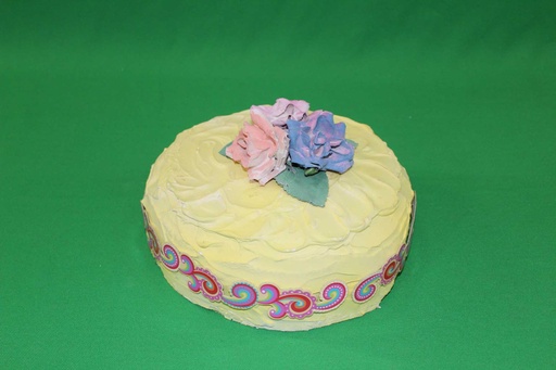 [PKF-075] Yellow Circle Cake
