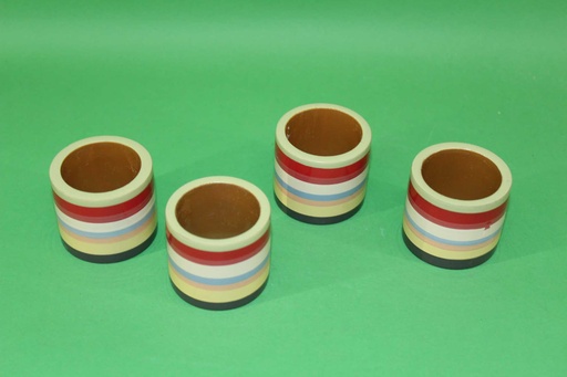 [PKM-003] Striped Napkin Rings