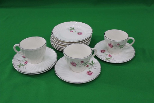[PKS-011] Rose Tea Set