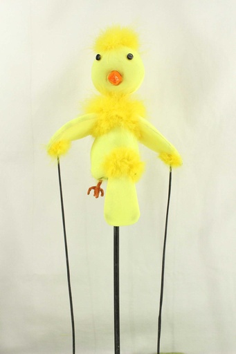 [PPP-003] Yellow Bird Stick Puppet