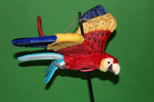 [PPP-007] Parrot Stick Puppet
