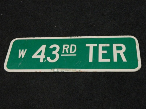 [PDG-012] Street Sign