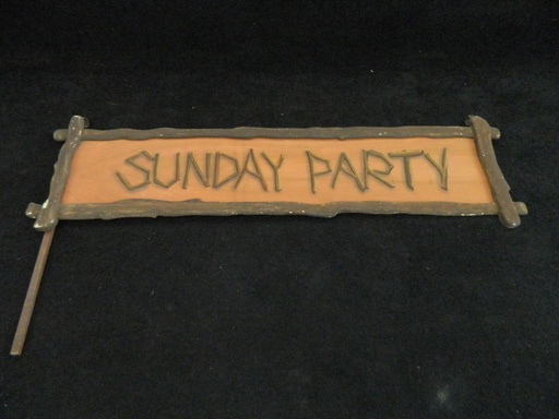 [PDG-057] Sunday Party Sign