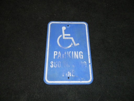 [PDG-058] Handicapped Parking Sign