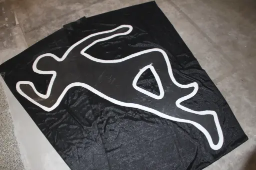 [PMB-032] Crime Scene Chalk Outline