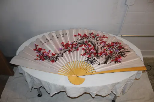 [PPF-005] Chinese Fan - 36" White 