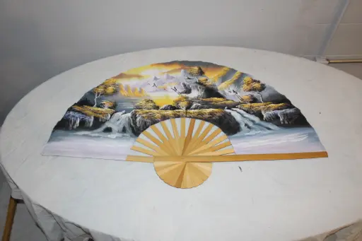[PPF-007] Chinese Fan - 24" Sunset