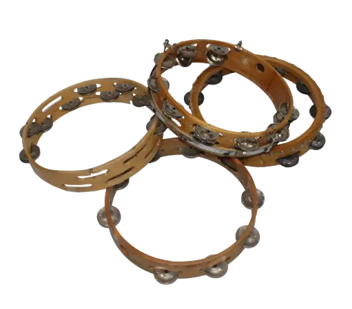 [PTI-020] Wooden Tambourine