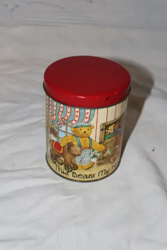 [PMG-037] Teddy Bear Tin
