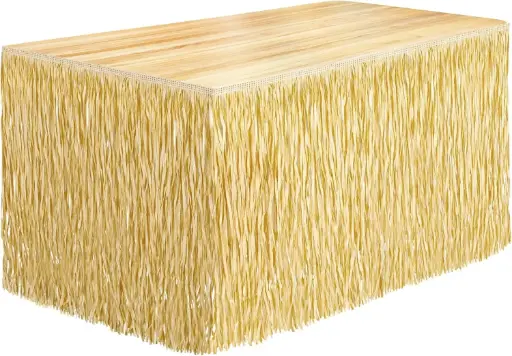 [PBM-006] Grass Table Skirt - Natural