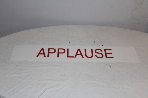 [PDG-113] Applause Sign