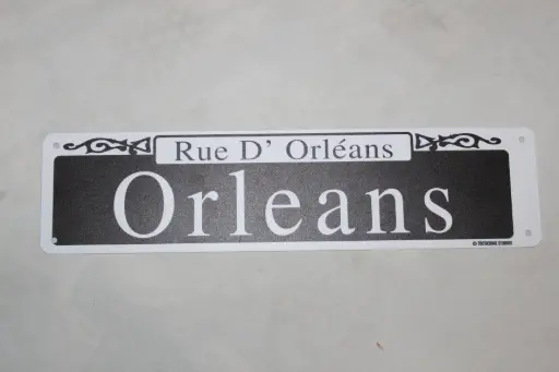 [PDG-127] Orleans St. Sign