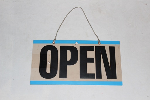 [PDG-132] Reversible Open Sign