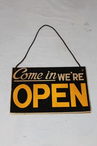 [PDG-133] Reversible Open Sign