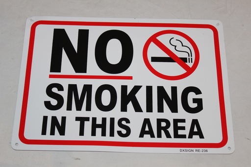 [PDG-134] No Smoking Sign