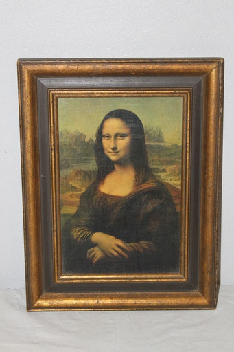 [PDP-022] Framed Mona Lisa Replica